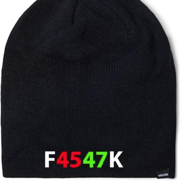 F4547K LOGO “CHRISTMAS EDITION” SKULL BEANIE - Picture 1 of 2